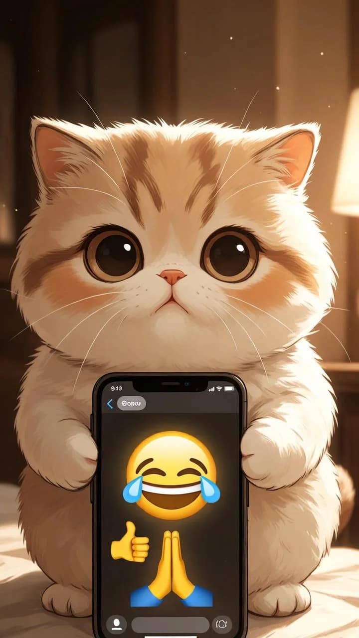 Wrong-Emoji Cat