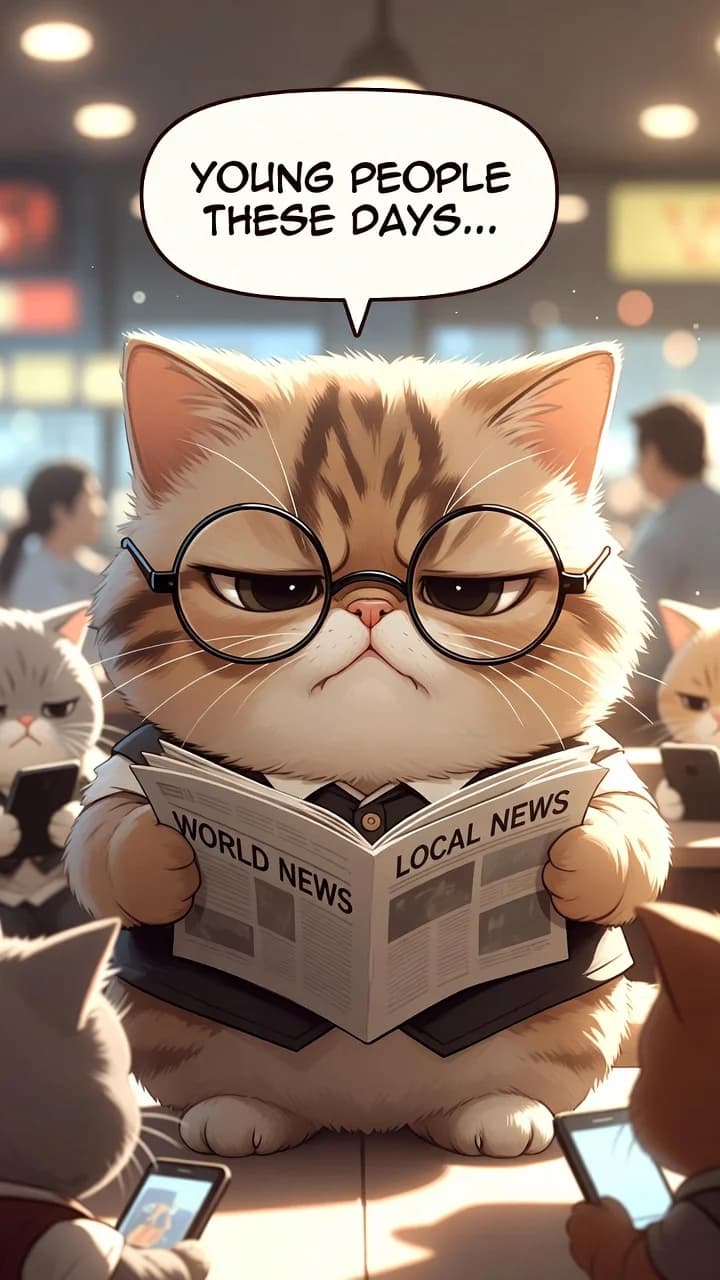 Reverse Boomer Cat