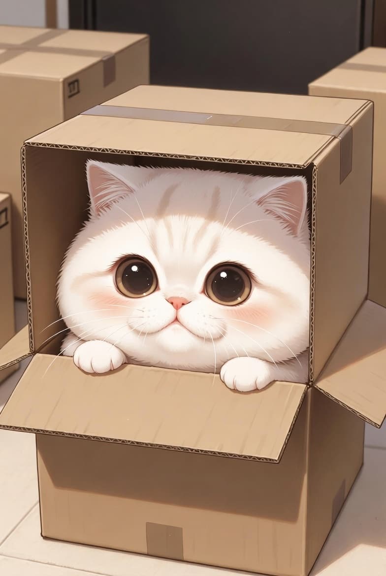 Box Lover Cat