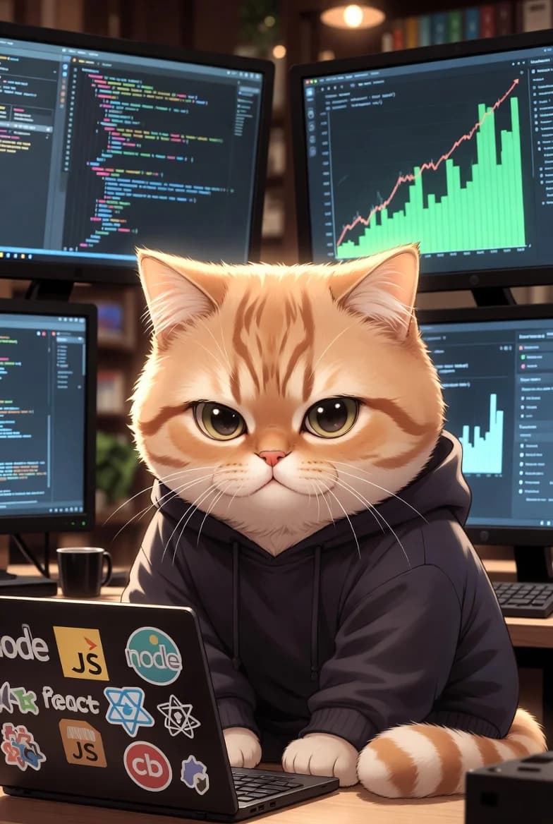 Solo Dev Legend Cat