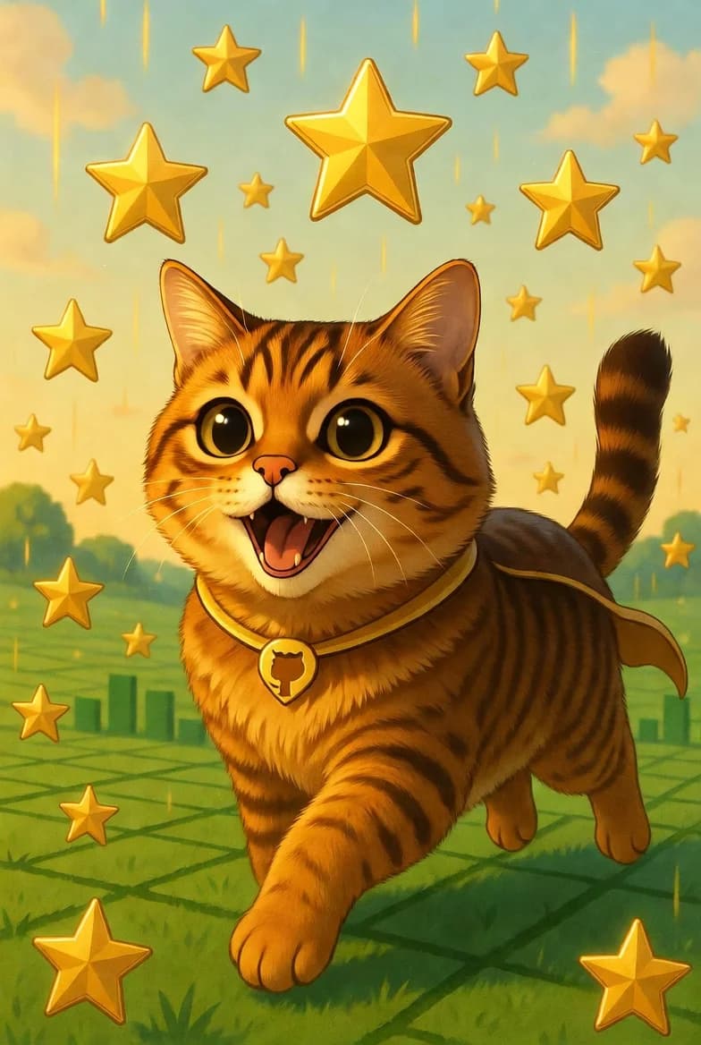 Open Source Hero Cat