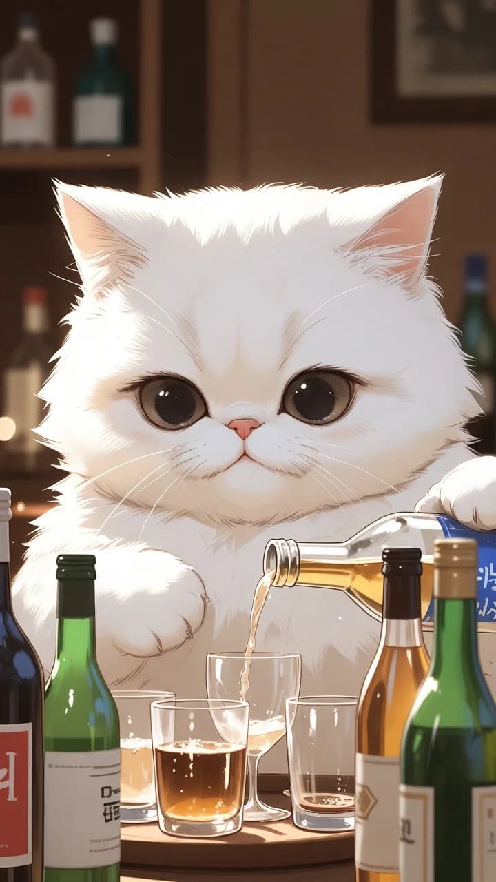 Bartender Cat