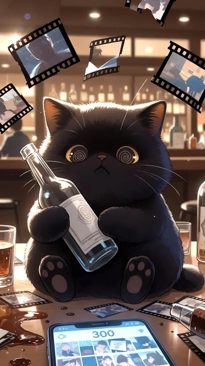 Blackout Cat