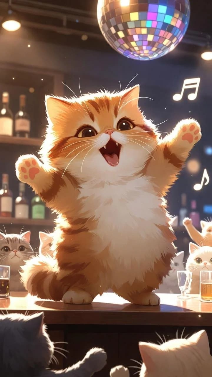 Dance Machine Cat