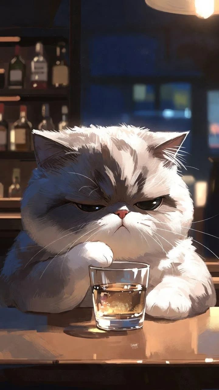 Philosopher Cat