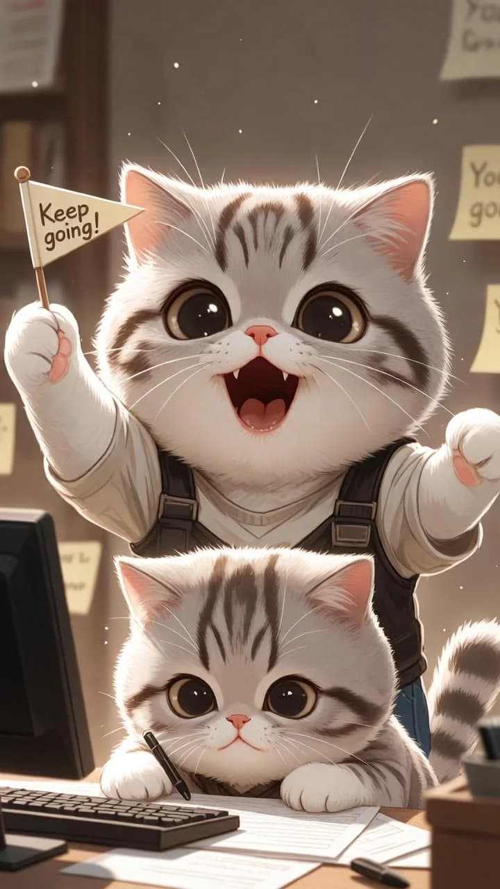 Cheerleader Cat