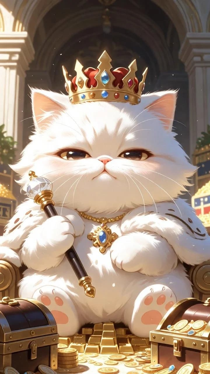 Gold Spoon Cat