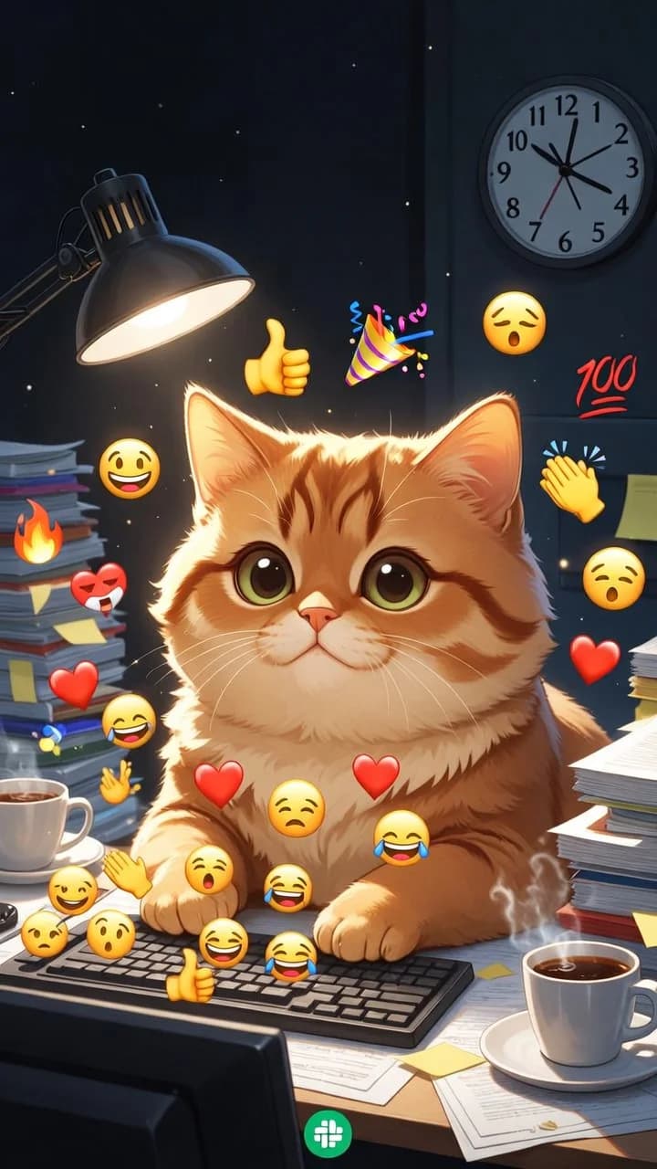 Slack Emoji Cat