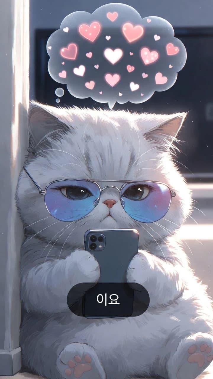 Cool & Aloof Cat