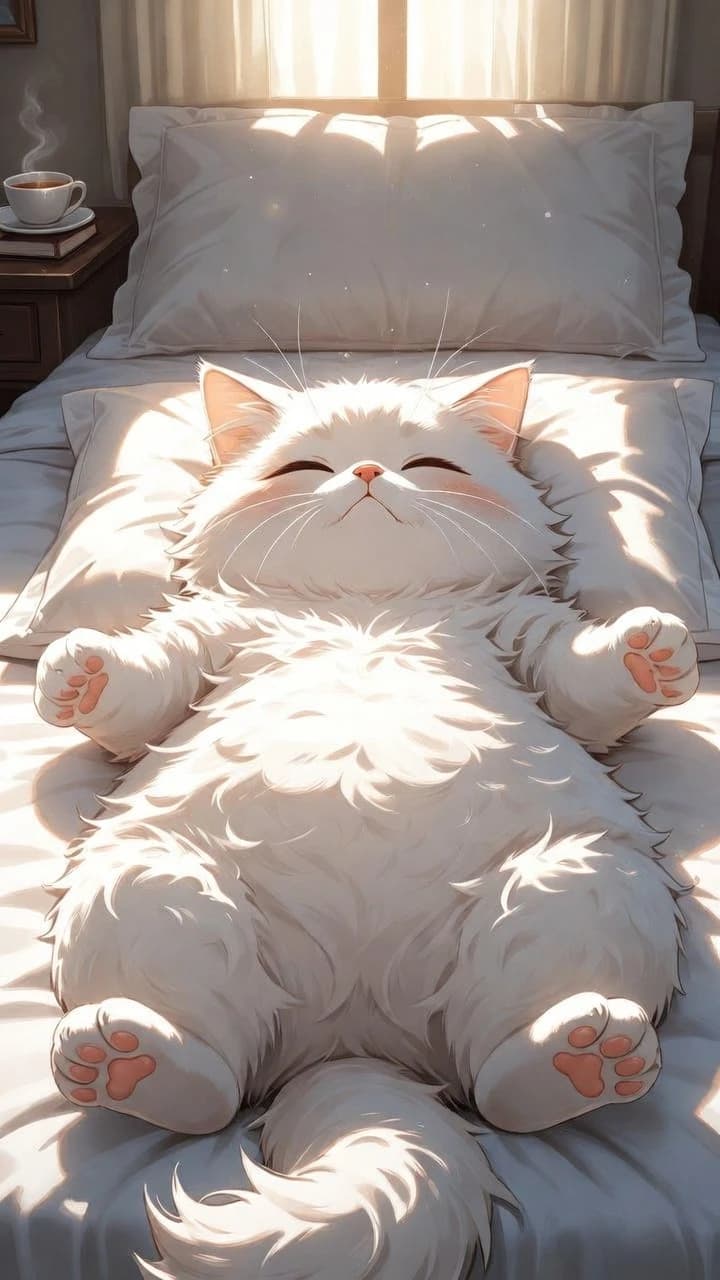 Solo Contentment Cat