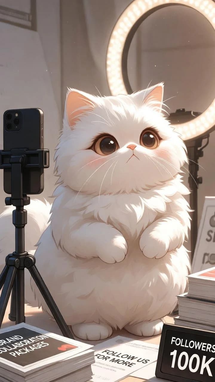 Influencer Cat
