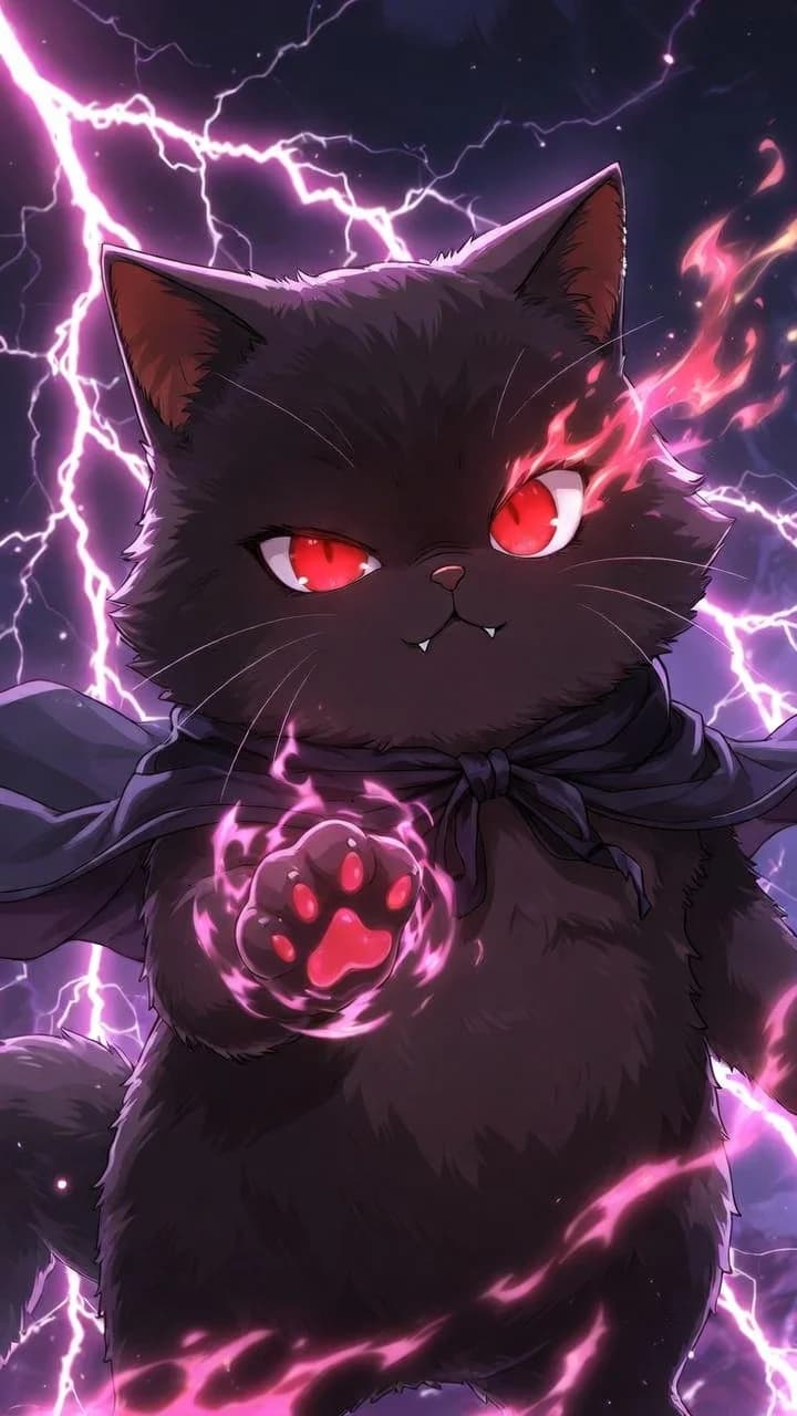 Dark Dragon Cat