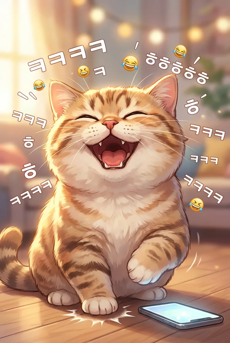ㅋㅋ리액션냥