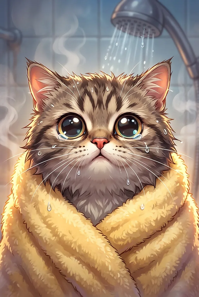 고양이 목욕, 꼭 시켜야 할까?