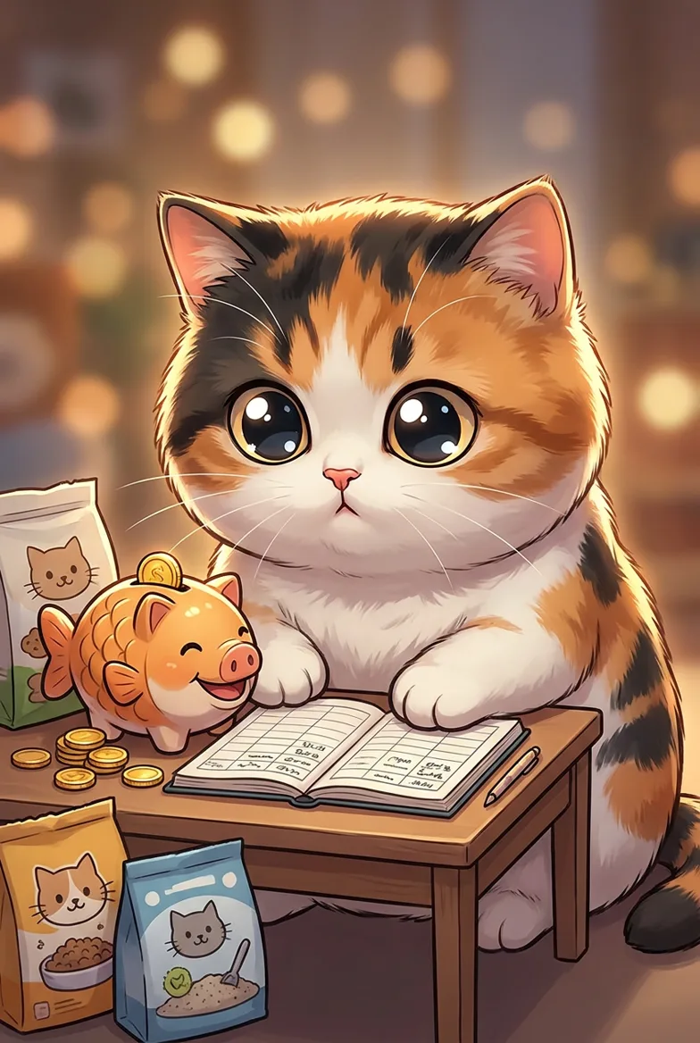 고양이 한 달 유지비, 얼마나 들까?