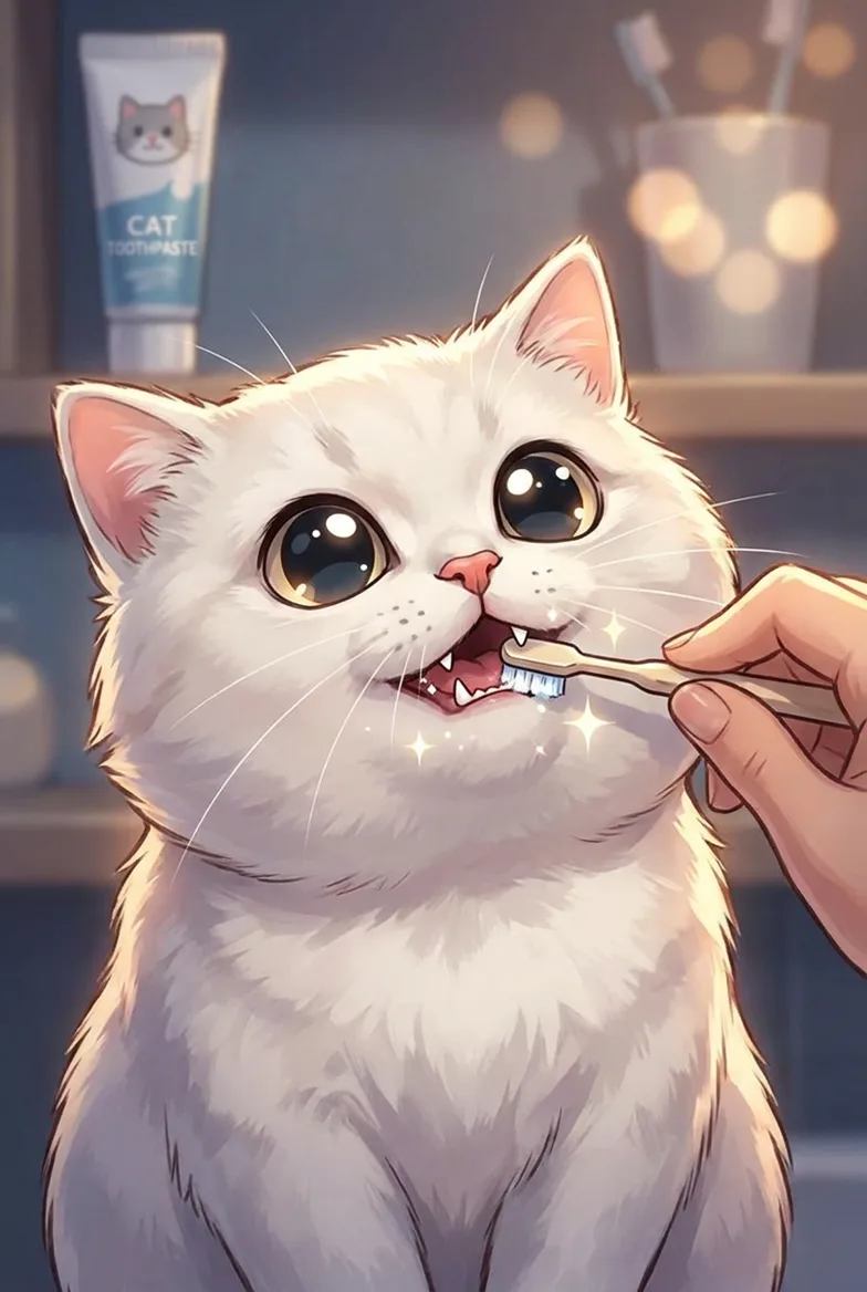 고양이 입냄새, 노화가 아니라 병일 수 있어요