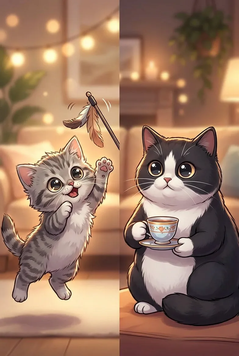 아기 고양이 vs 성묘, 어떤 입양이 좋을까?