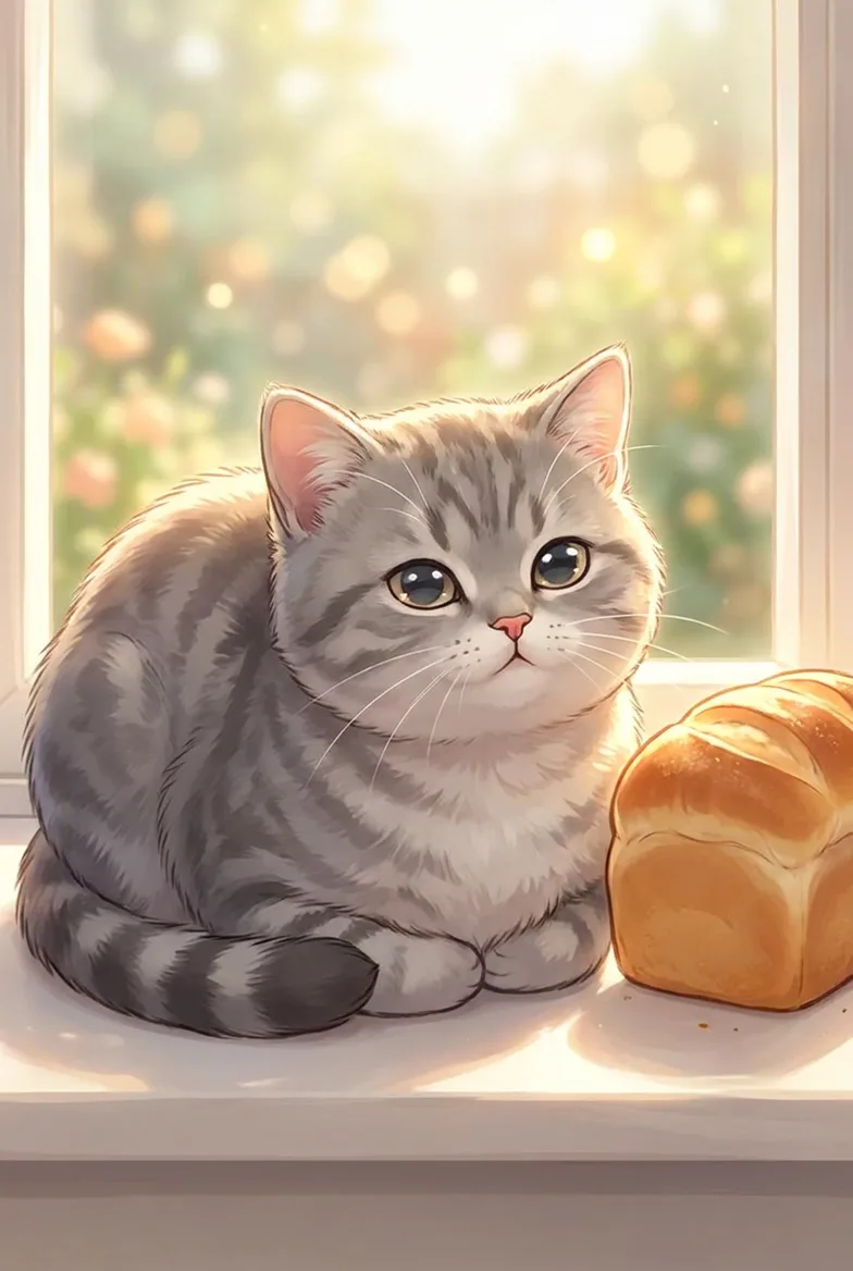 고양이 식빵 자세, 무슨 뜻일까?