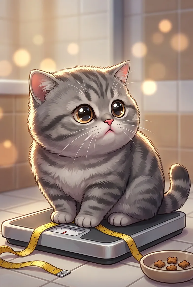 고양이 다이어트, 굶기면 큰일나요